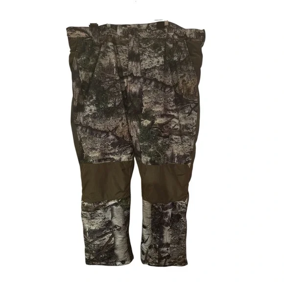 Mossy Oak Camo Insulated Hunting Outdoors Men's Pants Size 3 XL Inseam 30 Inches - Picture 1 of 11